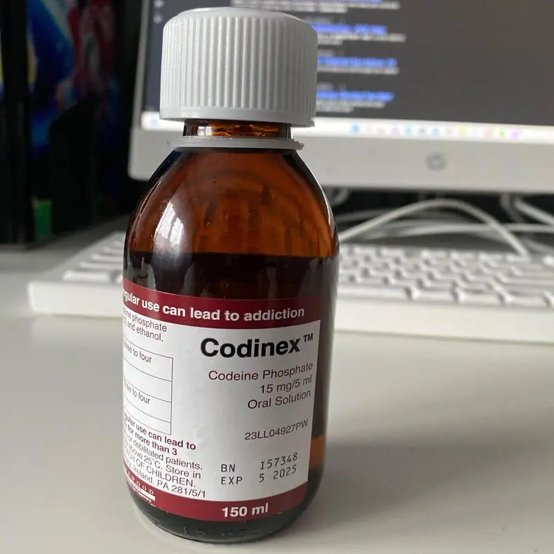 Codinex cough bottle